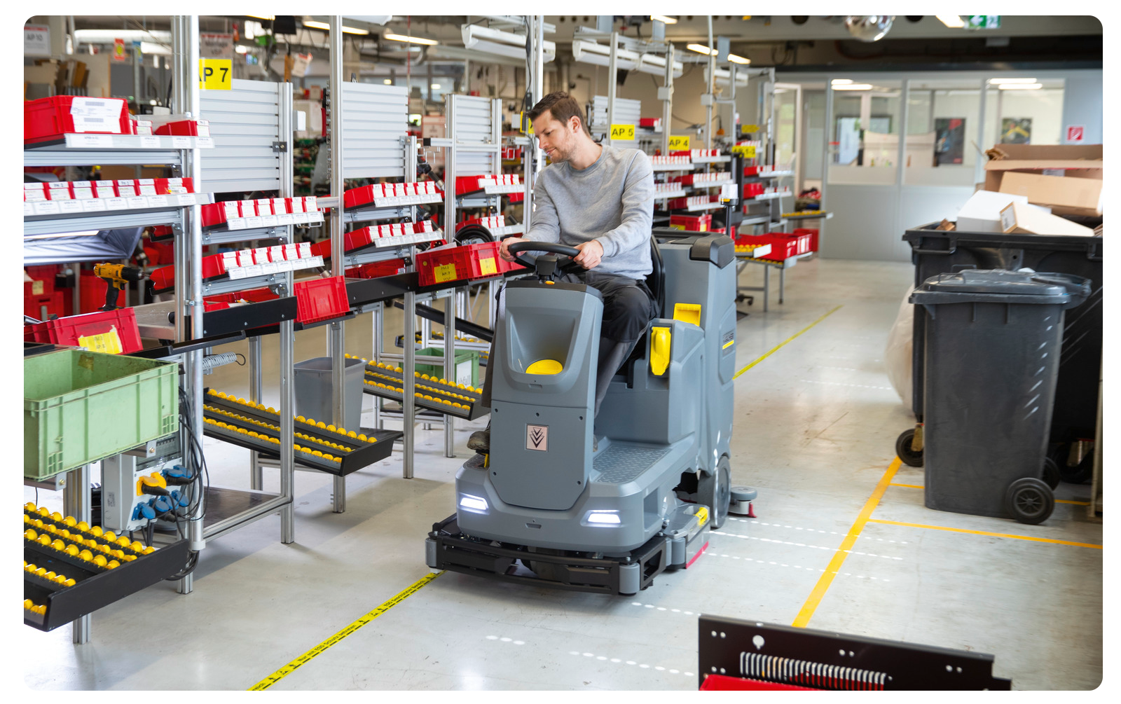 Szorowarka Karcher B 110 R BP Pack 